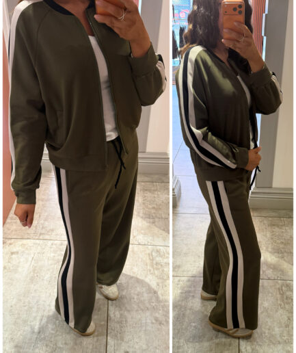 THE STRIPE DOWN - KHAKI